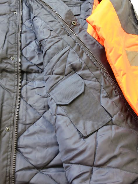 Winter Safety Parka interior pocket